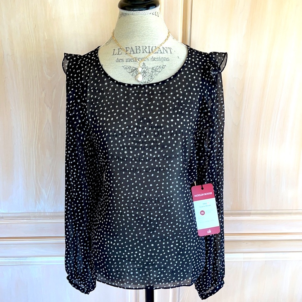 Cabi Sinatra Blouse #3956 NWT